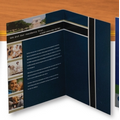 Presentation Folder w/ Continuous Pocket (1 Color/1 Side)